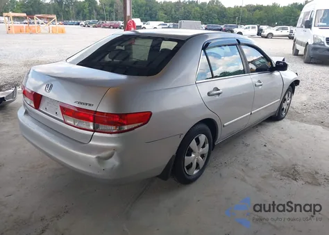 2003 Honda Accord 2.4 Lx z USA, uszkodzony, nr VIN 1HGCM56373A059529